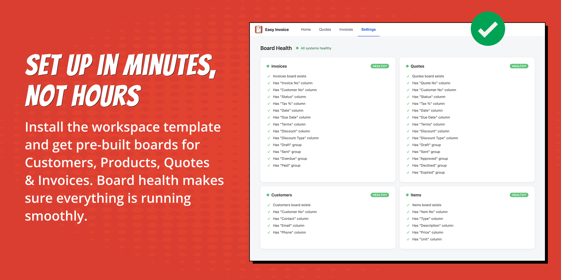 Easy Invoice — PDF preview